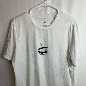 Adidas Mens White Men’s T-shirt Size Medium